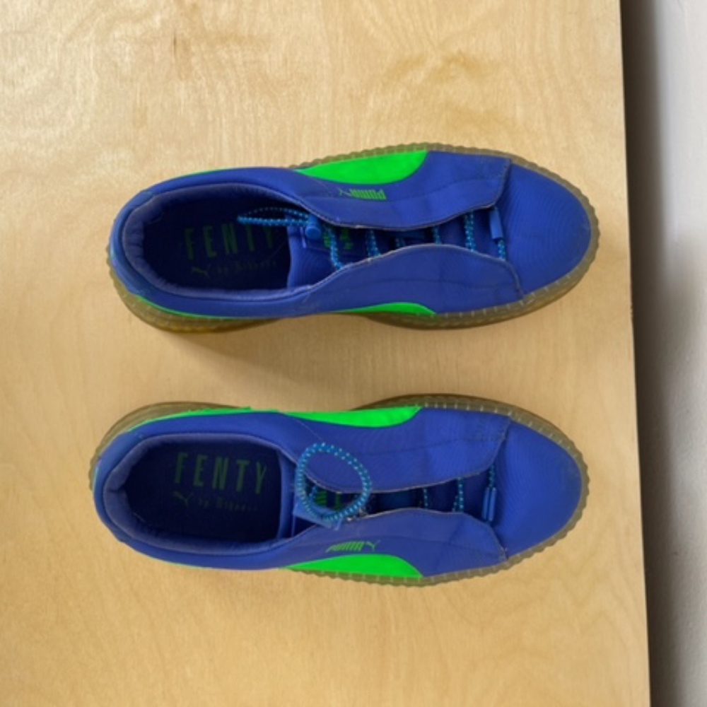 Puma Rihanna Fenty Cleated Creeper Surf "Dazzling Blue